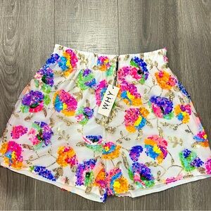 NWT WHY DRESS Sequin Shorts